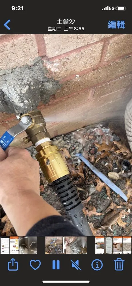 Slide of Half Moon Plumbing