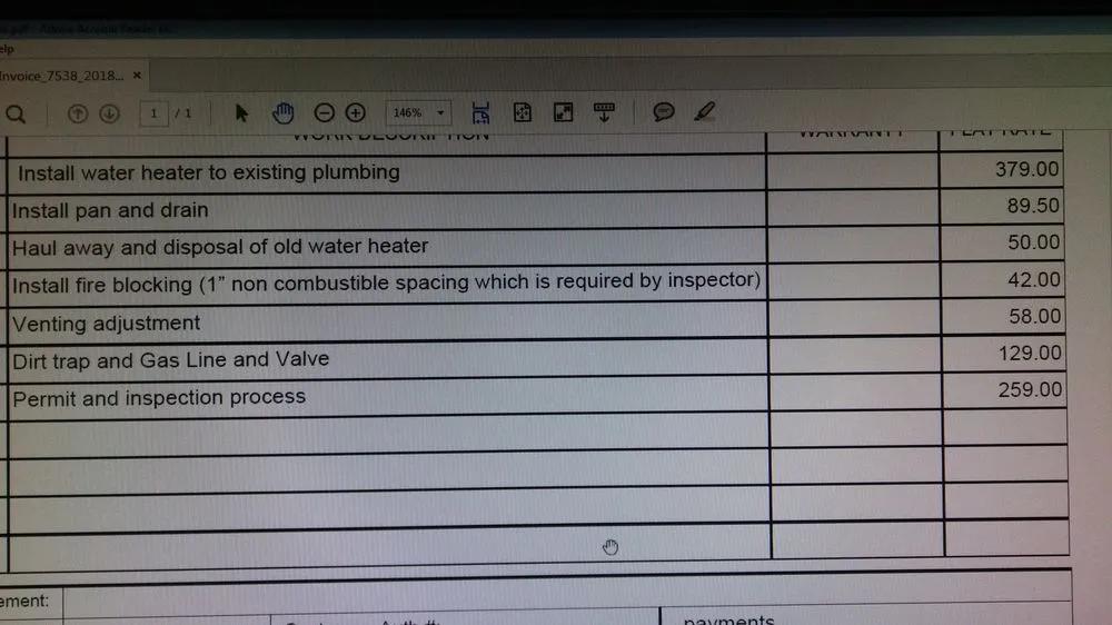 Slide of Half Price Plumbing