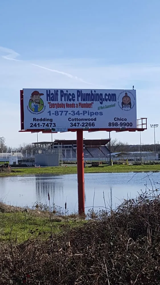 Slide of Half Price Plumbing