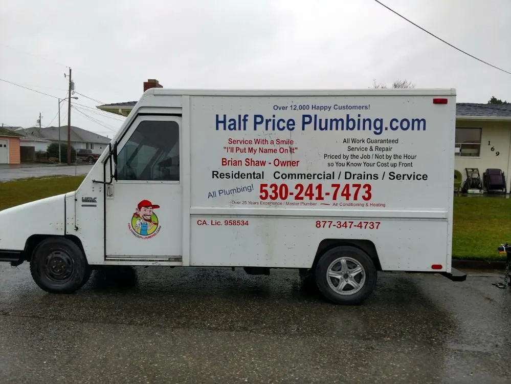 Slide of Half Price Plumbing