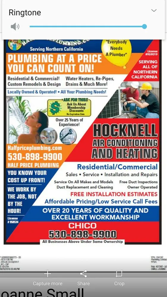 Slide of Half Price Plumbing