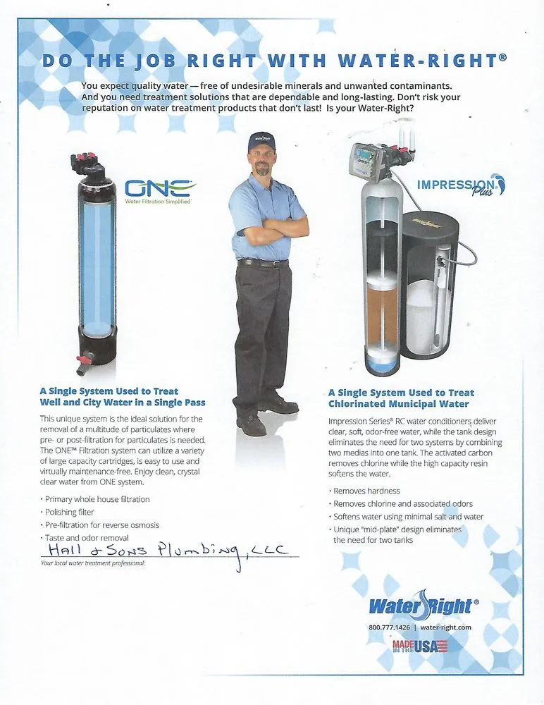 Slide of Hall & Sons Plumbing