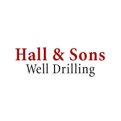 Slide of Hall & Sons Well Drilling
