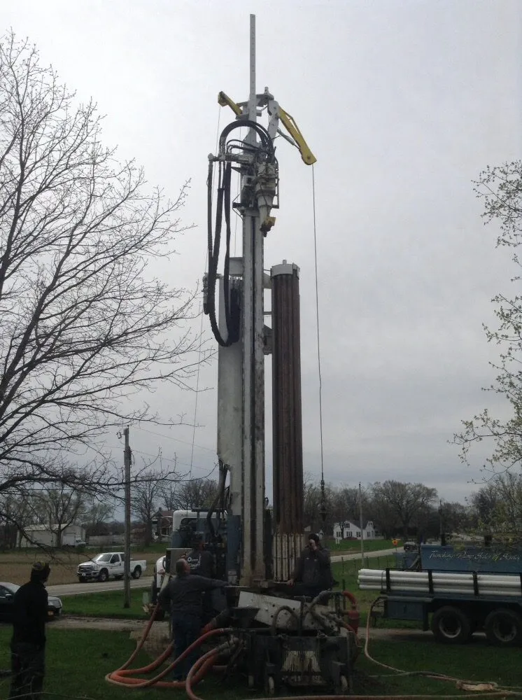 Slide of Hall & Sons Well Drilling