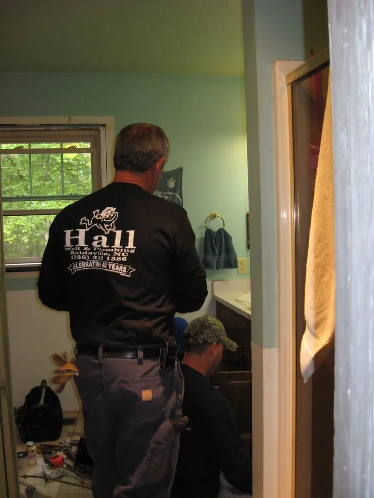 Slide of Hall Well & Plumbing