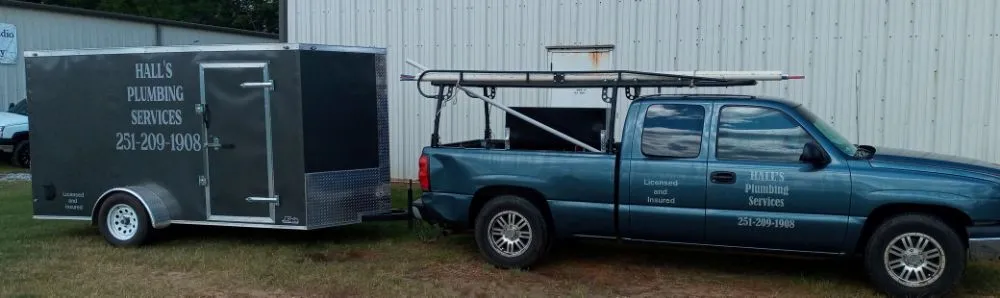 Slide of Hall's Plumbing Services