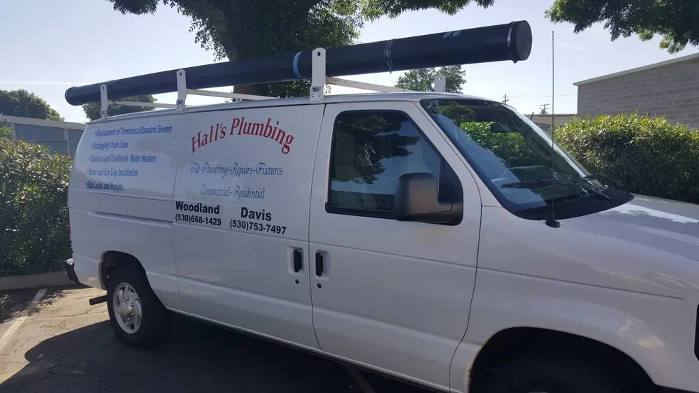 Slide of Hall's Plumbing