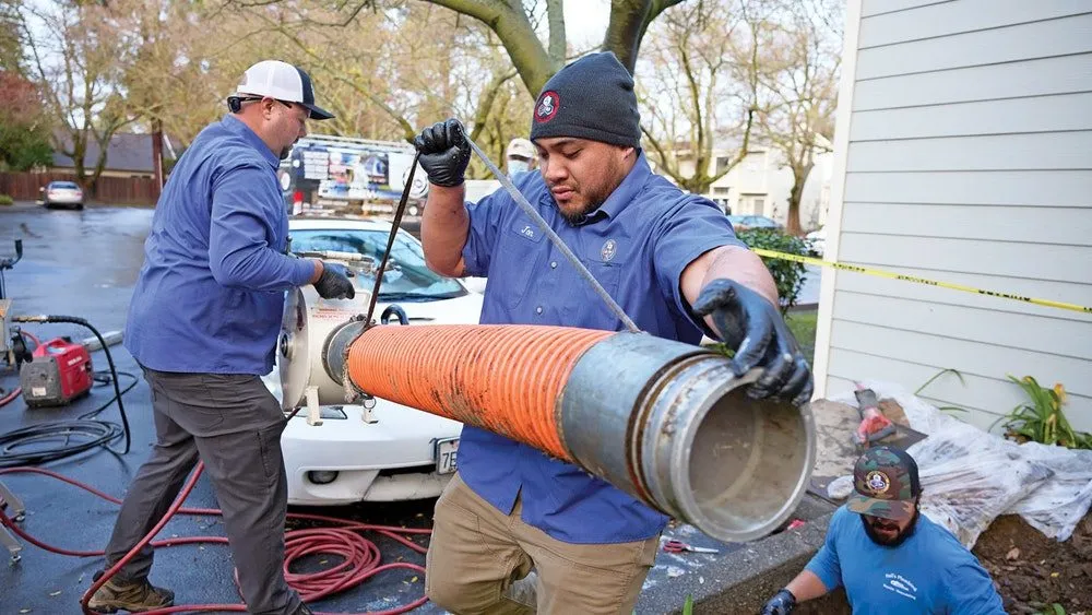 Slide of Hall's Plumbing