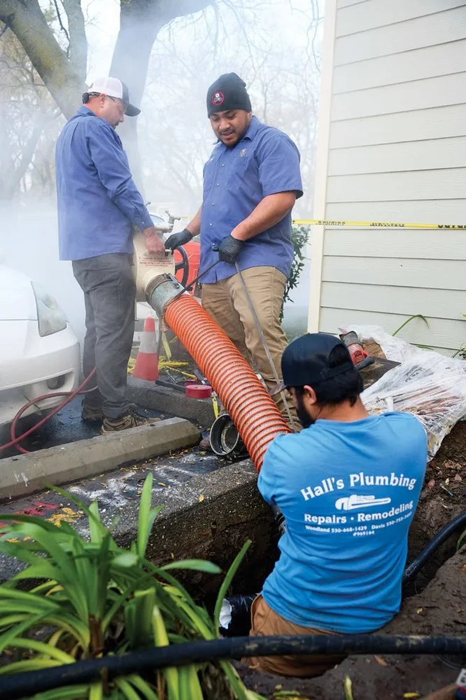 Slide of Hall's Plumbing