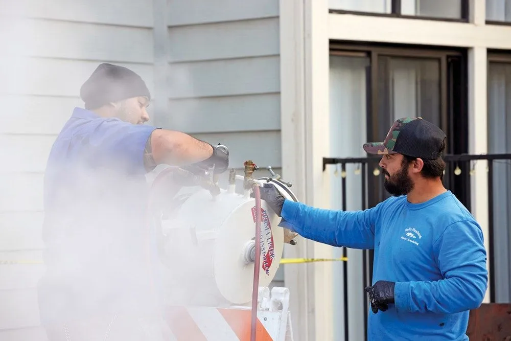 Slide of Hall's Plumbing