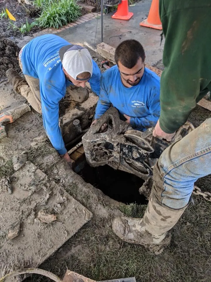 Slide of Hall's Plumbing