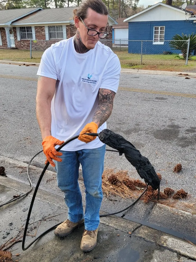 Slide of Halls Sewage Services 