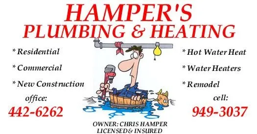 Slide of Hamper's Plumbing & Heating