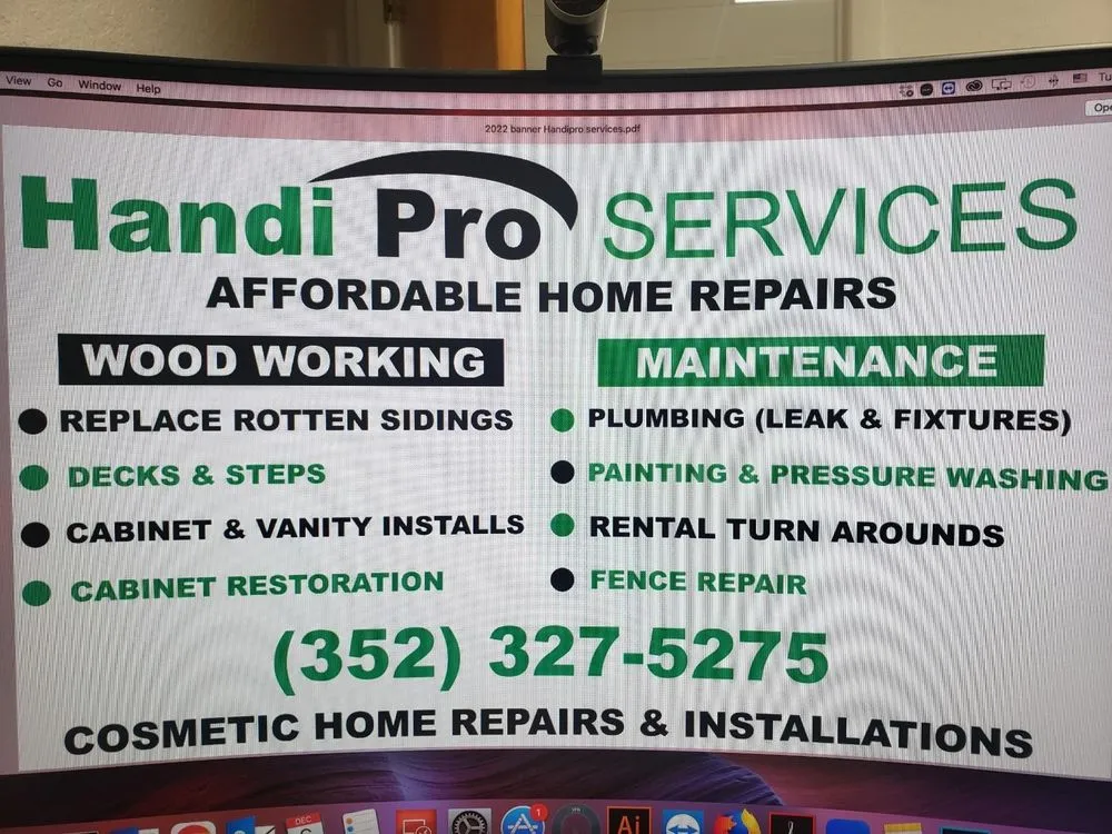 Slide of HandiPro Home Services