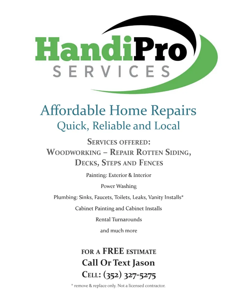 Slide of HandiPro Home Services