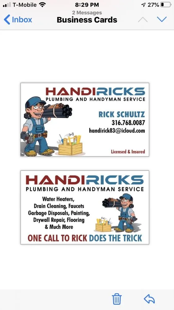 Slide of Handiricks Plumbing And Handyman Service