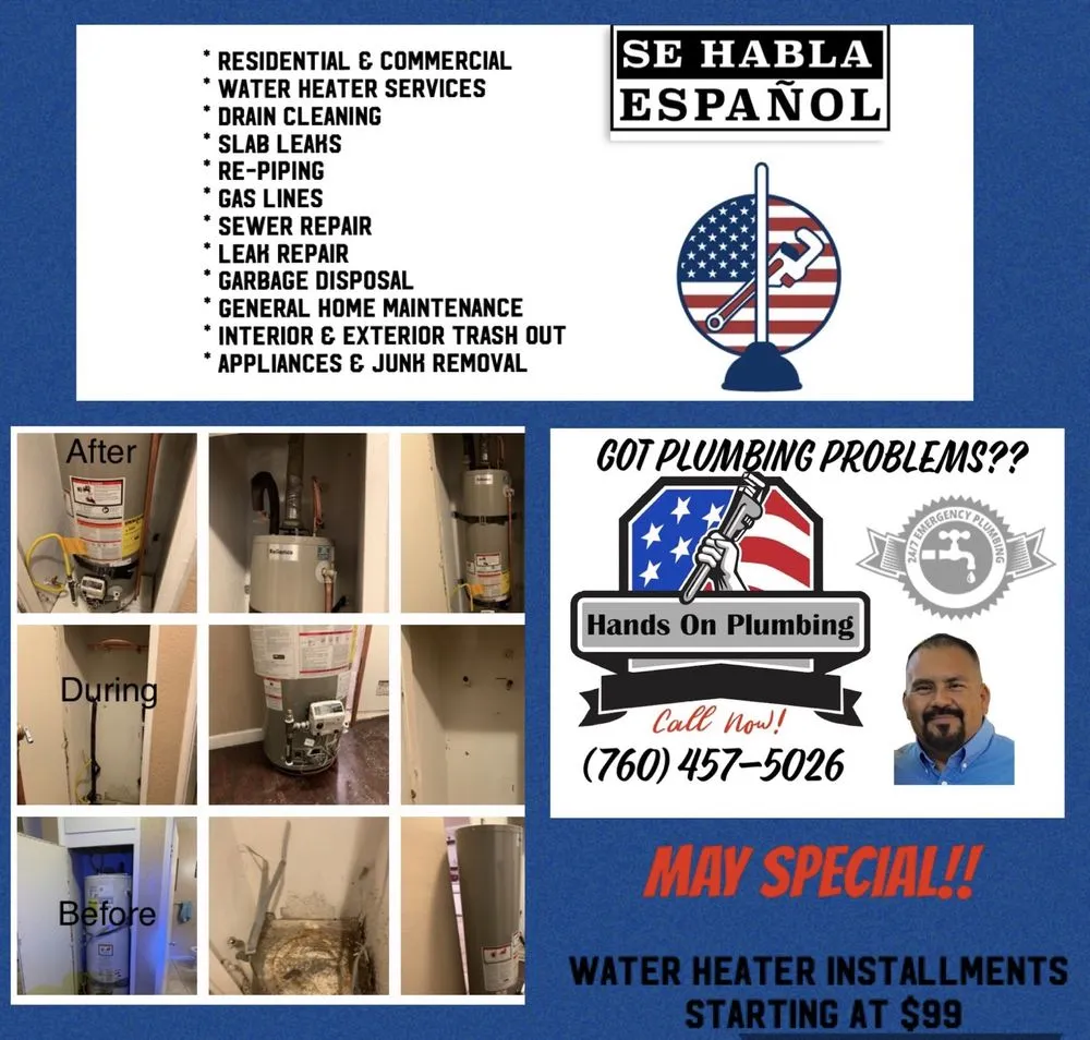 Slide of Hands on Plumbing