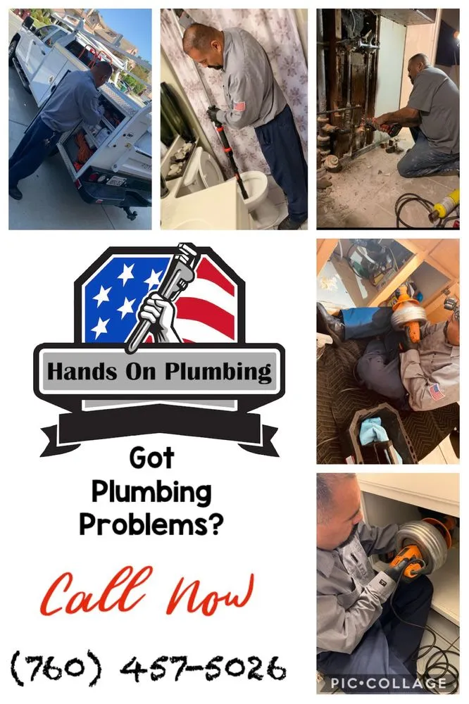 Slide of Hands on Plumbing
