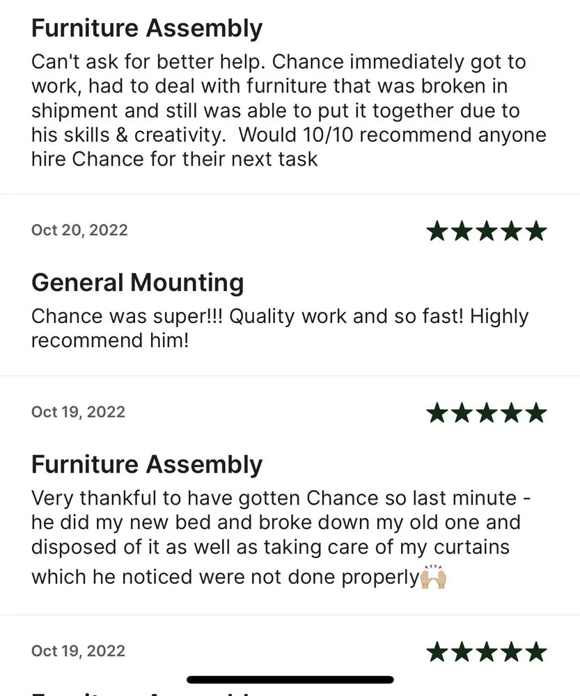 Slide of Handy Chance