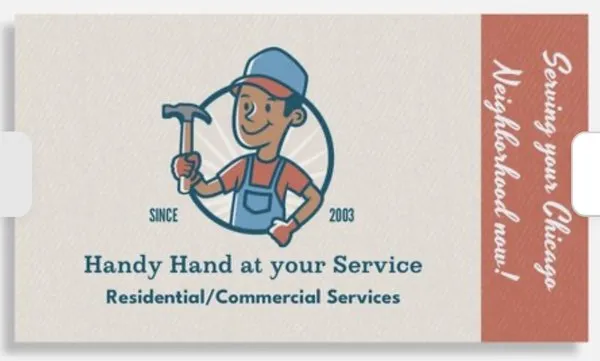 Handy Hand at Your Service Logo