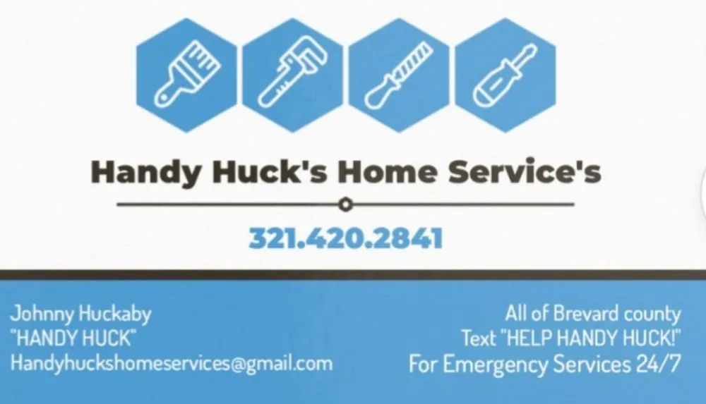 Slide of Handy Hucks Home Services