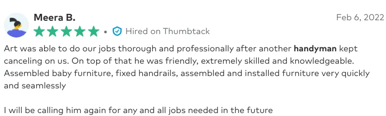 Slide of Handy Man of Cobb