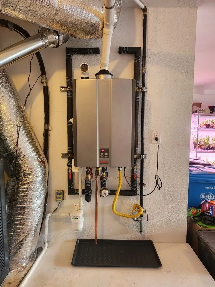 Slide of Handy Plumbing Man