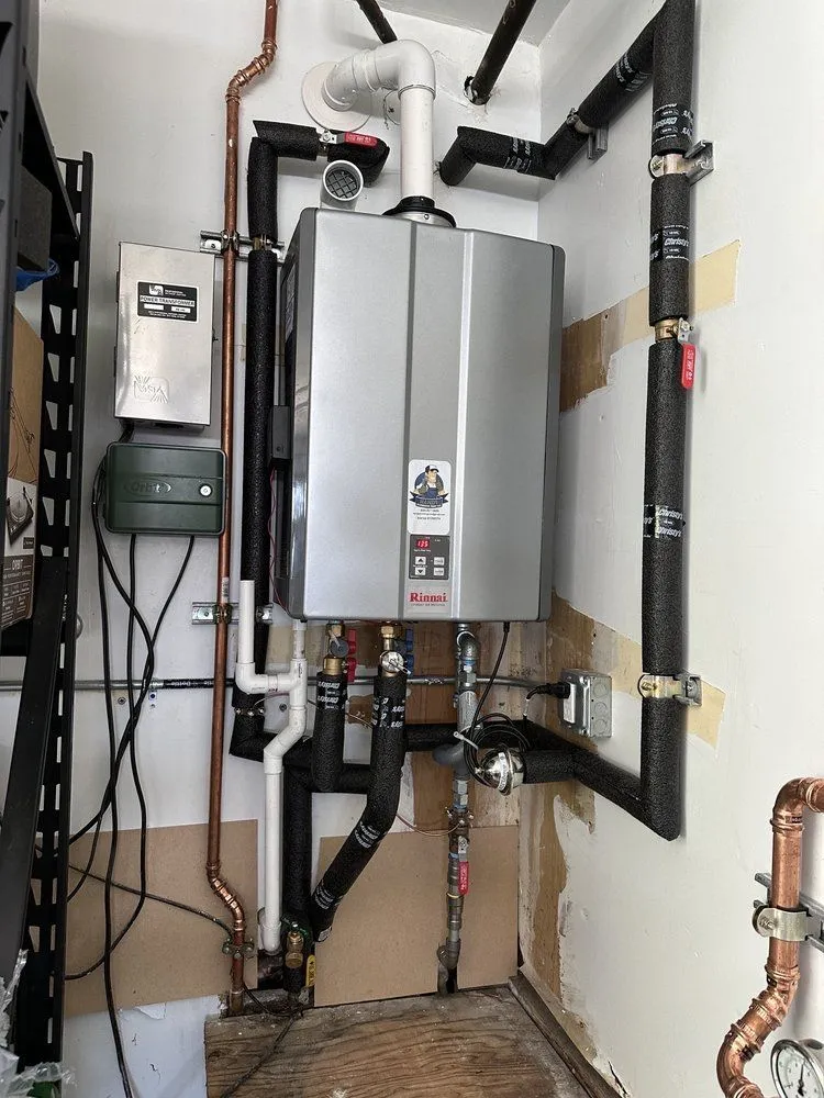 Slide of Handy Plumbing Man