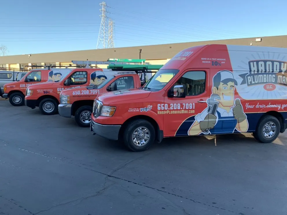 Slide of Handy Plumbing Man