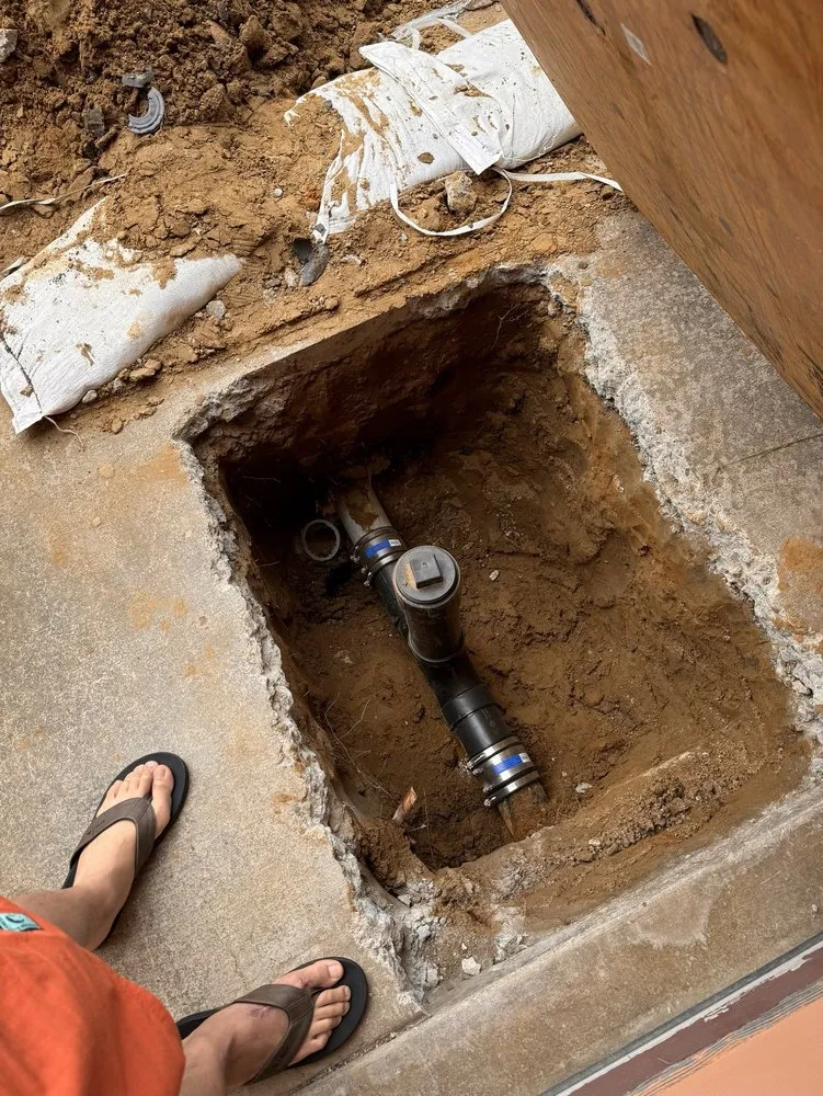 Slide of Handy Plumbing Man