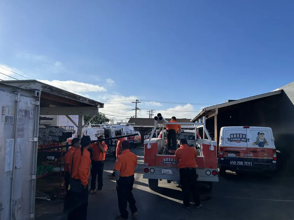 Slide of Handy Plumbing Man