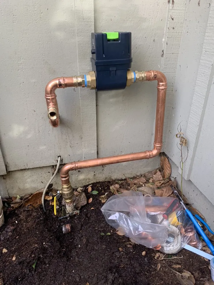 Slide of Handy Plumbing Man