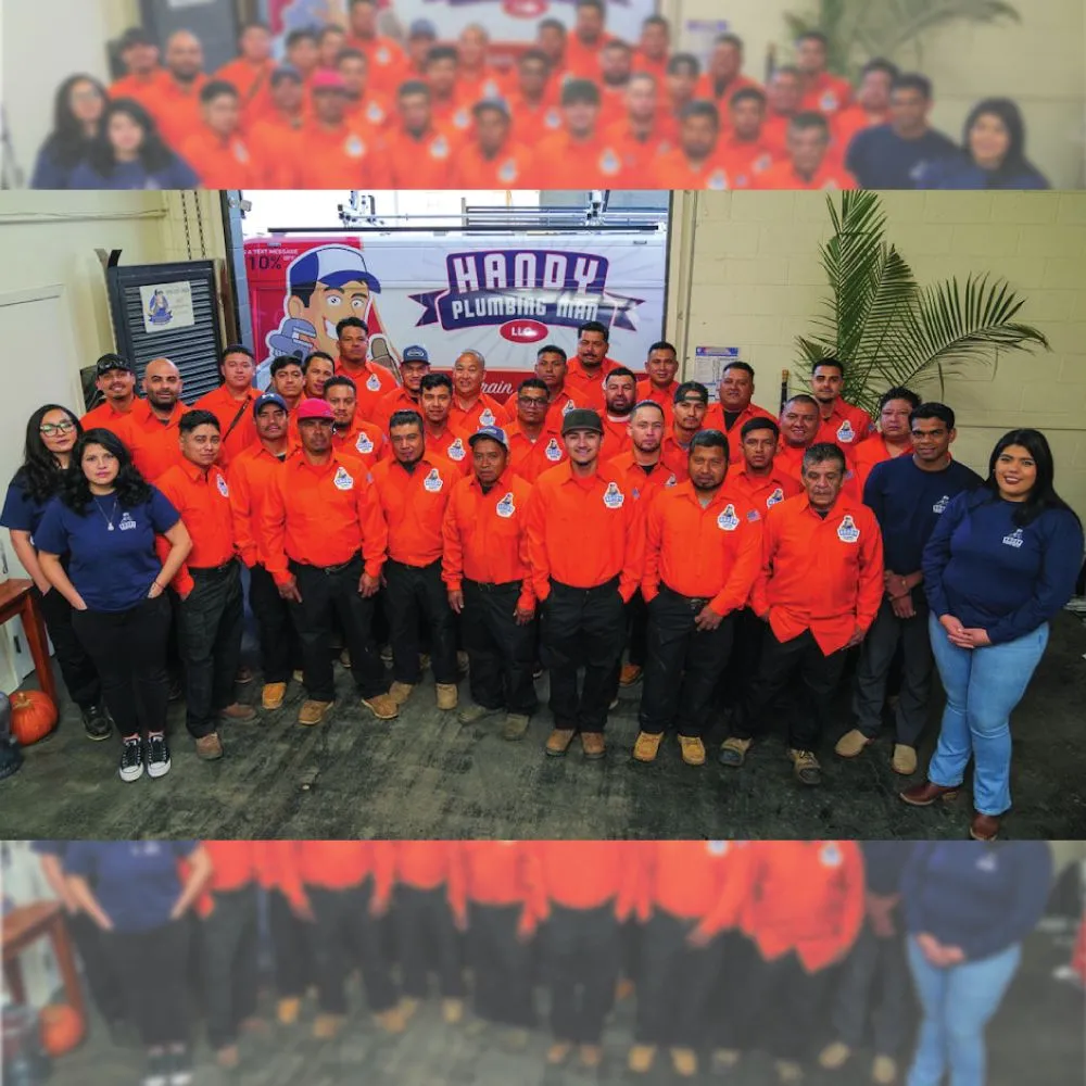 Slide of Handy Plumbing Man