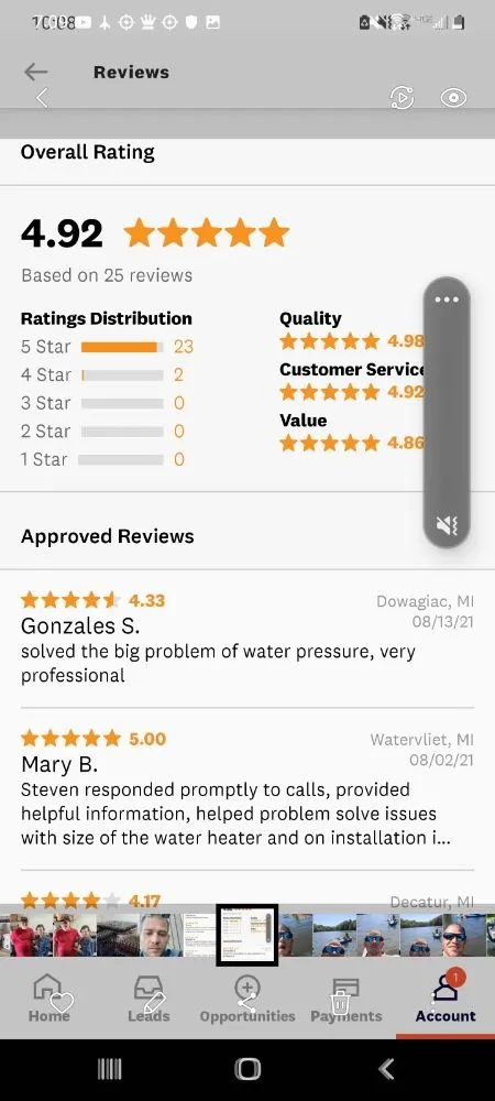 Slide of Handy Plumbing