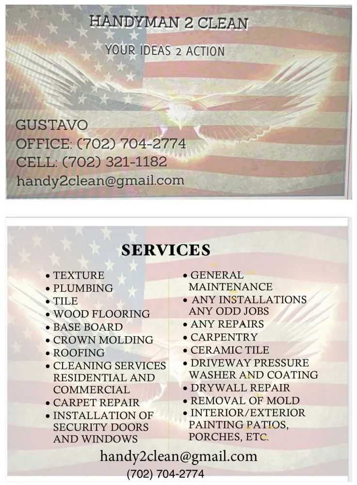 Slide of Handy2Clean