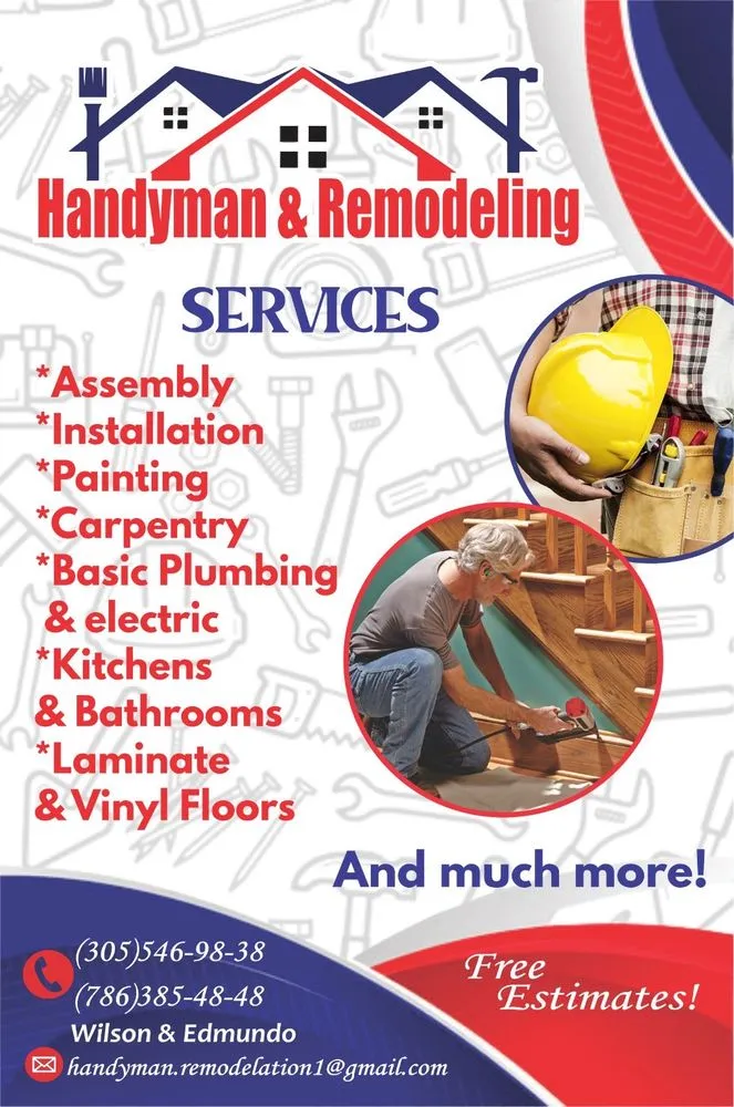 Slide of Handyman & Remodeling