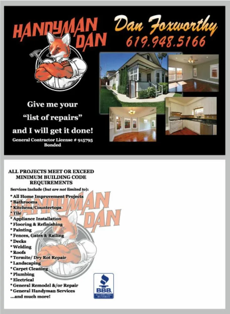 Slide of Handyman Dan