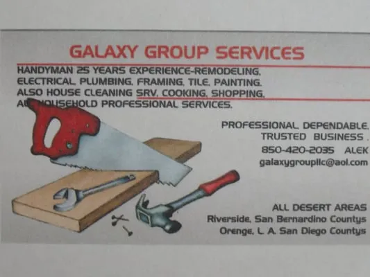 Handyman Galaxy Group Services Logo