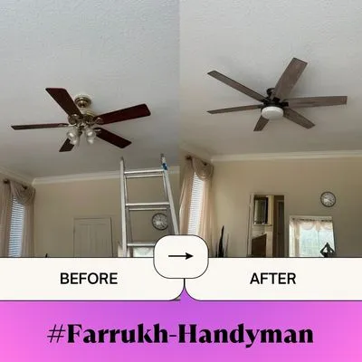 Handyman Gold Hands Logo