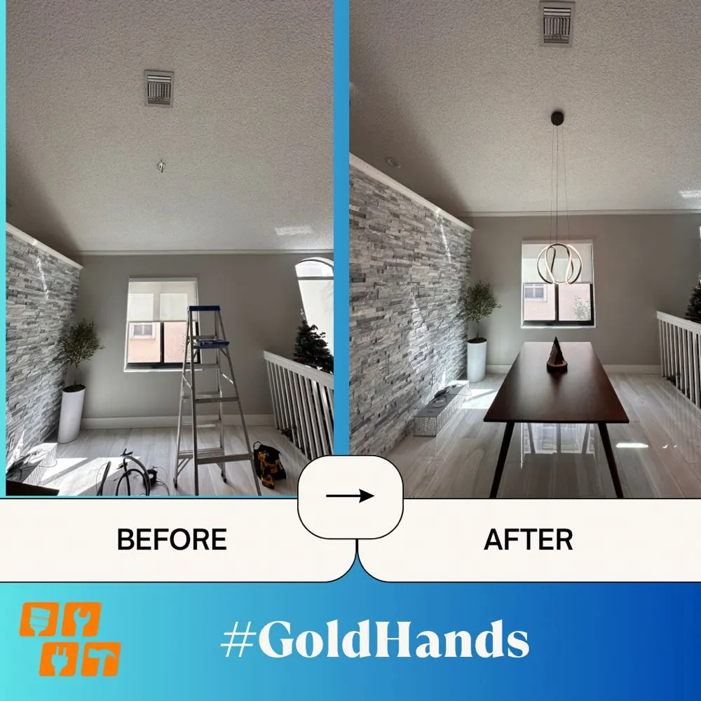 Slide of Handyman Gold Hands