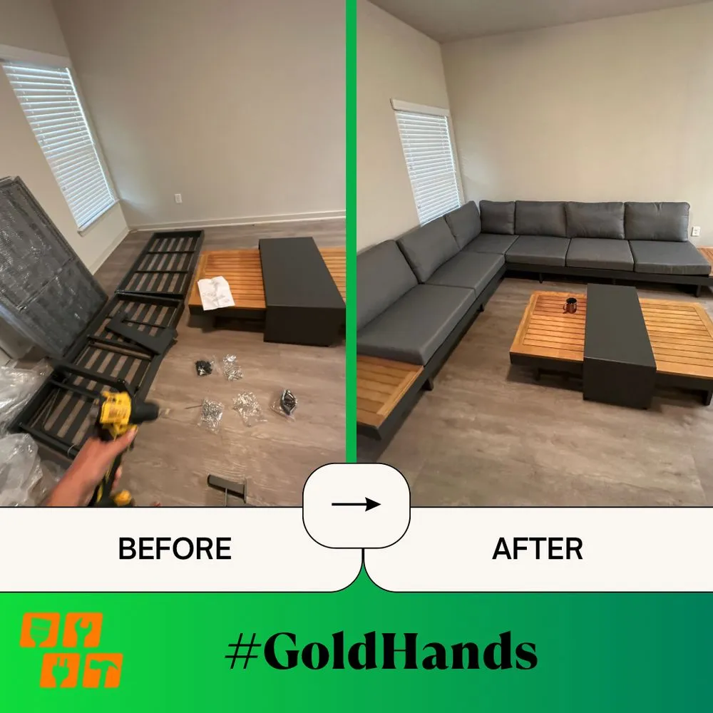 Slide of Handyman Gold Hands