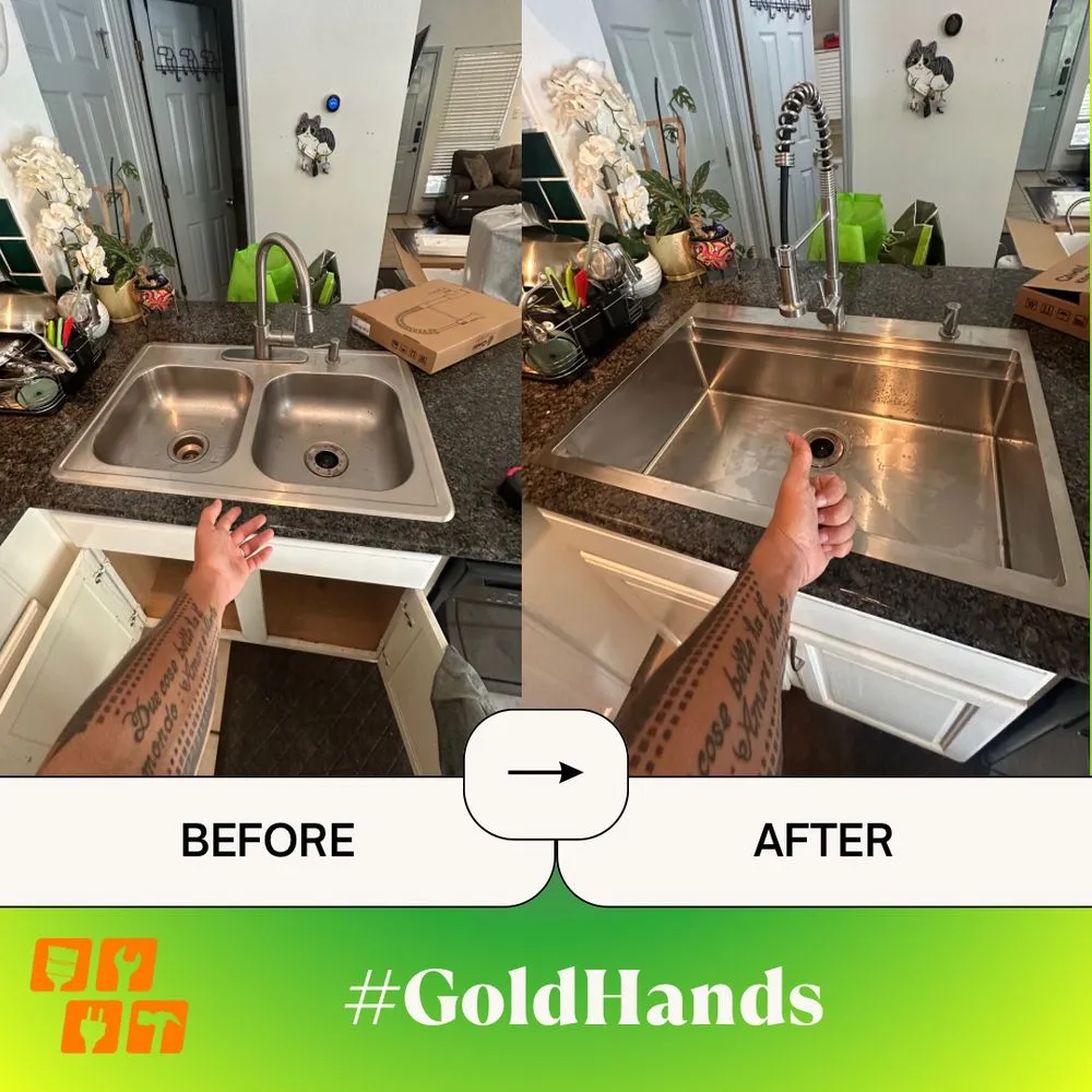 Slide of Handyman Gold Hands