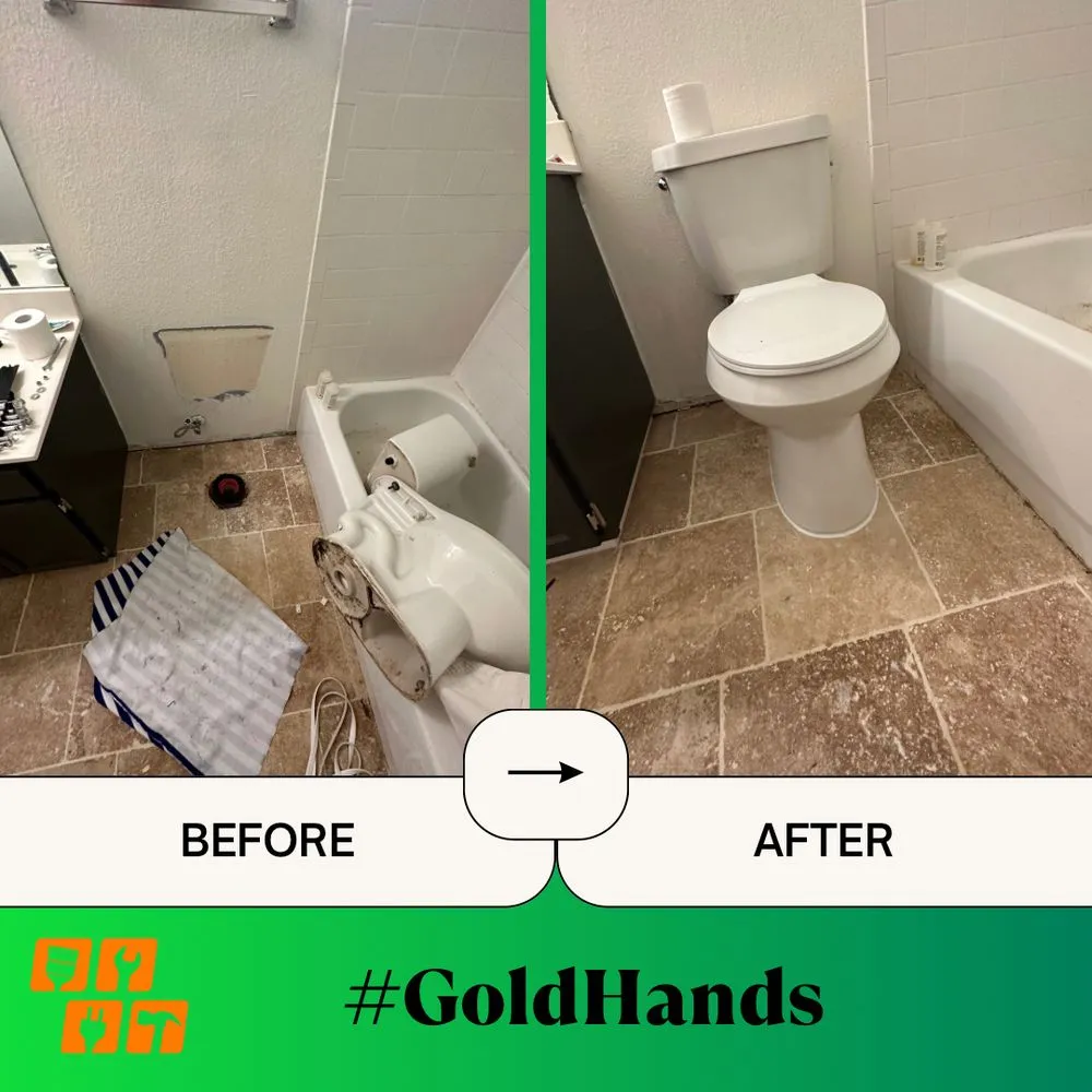 Slide of Handyman Gold Hands