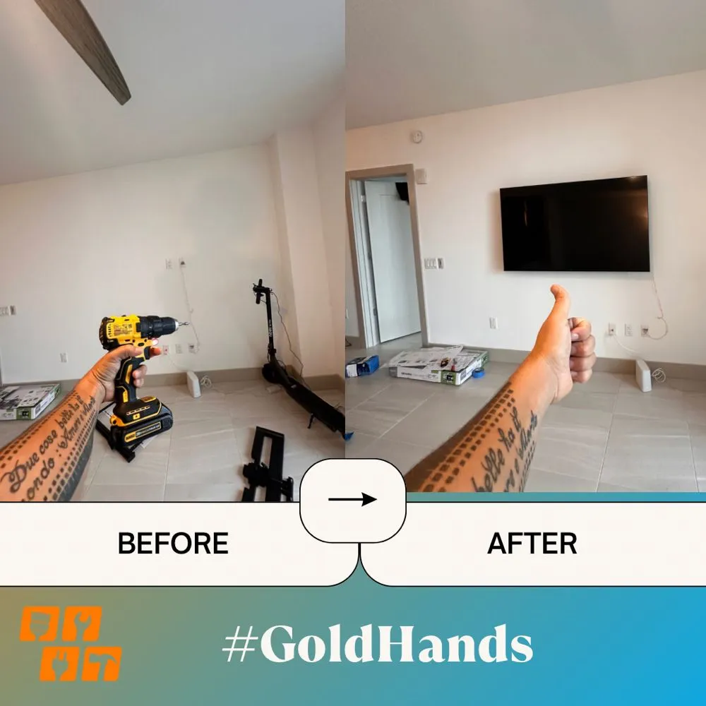 Slide of Handyman Gold Hands