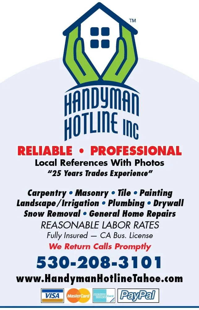 Trusted water heater service service in South Lake Tahoe, CA - Handyman Hotline