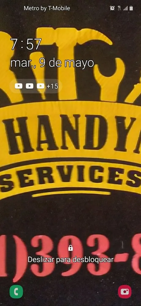 Slide of Handyman Luis Rosario