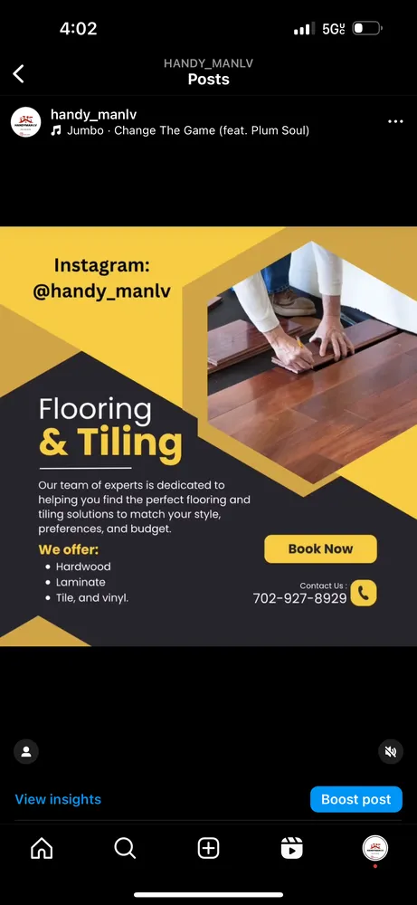 Slide of Handyman Lv