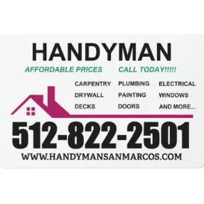 Slide of Handyman Services San Marcos