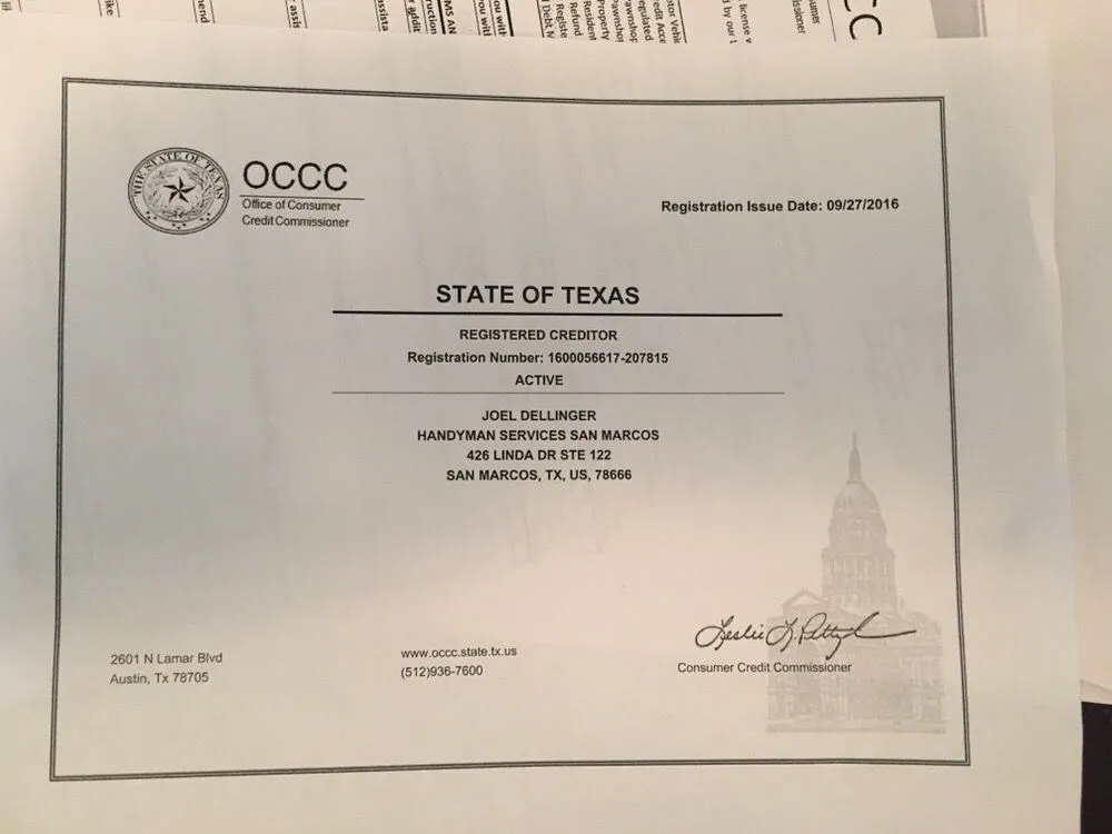 Slide of Handyman Services San Marcos