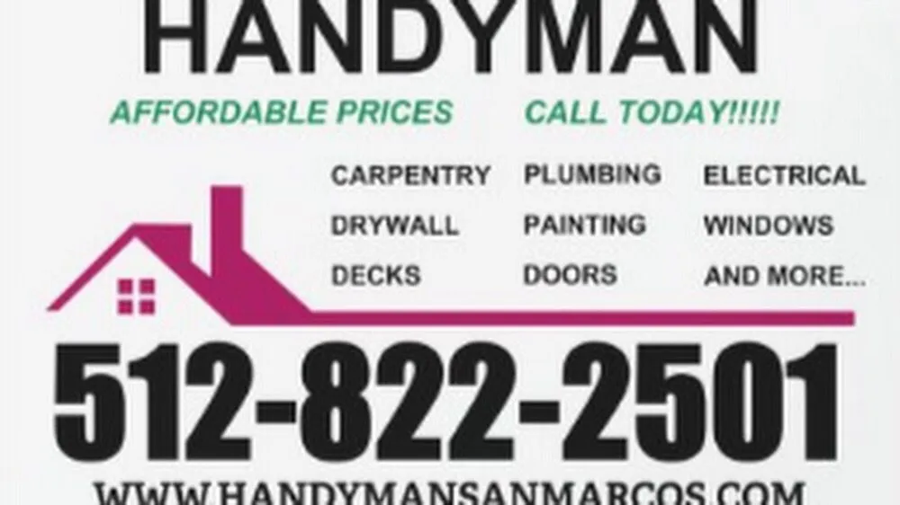 Slide of Handyman Services San Marcos